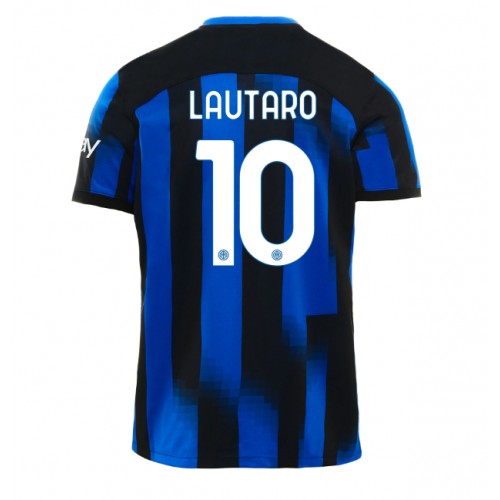 Inter Milan Lautaro Martinez #10 Hjemmedrakt 2023-24 Kortermet Inter Milan Lautaro Martinez #10 Hjemmedrakt 2023-24 Kortermet